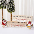 Miniatyrbillede 4 af 5: Julekalender i Træ - Juletræspynt - Nedtælling til Jul - Julemand