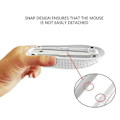 Miniatyrbilde 5 av 5: Passer for Magic Mouse Dock Magic Mouse 2. og 3. generasjon Ergonomisk base Trådløs lading P