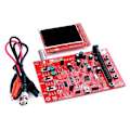 Miniatyrbillede 5 af 5: DSO138 Oscilloscope Digital Samlet TFT med Probe Alligator Test Clip til Arduino ARM Detektion D
