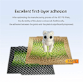 Miniatyrbild 5 av 5: Byggplatta för Bambu A1 Mini 3D-skrivare, PET+PEI, 184x184mm fjäderstålskiva, dubbelsidig värmebädd R
