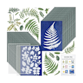 Miniatyrbild 5 av 5: Soltryckspappersats, cyanotyppapper, 30 ark cyanotyppapper med 2 ark akrylpanel, aktiverat
