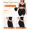 Miniatyrbilde 3 av 5: Hofte- og rumpeputer for kvinner, polstret dip-forsterker, Bbl Filler Shapewear-shorts for