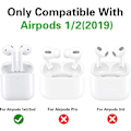 Miniatyrbild 2 av 5: KATEA Airpod 1/2 Fodral Söt Cartoon 3D Unik Mjuk Silikonöverdrag Rolig Mode Kul Cool Karaktär Snygg Design Fodral Kvinnor Flickor Pojkar Tonåringar för A