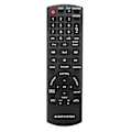 Miniatyrbillede 1 af 5: N2QAYB000641 Fjernbetjening erstattet for Panasonic Compact Stereo System SC-HC35 SCHC35 SC-HC35DB SC