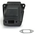 Miniatyrbilde 2 av 5: Ny 1 stk Lyddemper Eksos For 024 026 Ms240 Ms260 Motorsag 1128-140-0604 Banmo