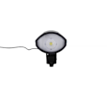 Pikkukuva 4 / 4: Pyörän etuvalo, jossa on pyörän äänimerkki, USB-ladattava pyörän etuvalo, elektroninen kello, pyöräilytaskulamppu, lyhty, MTB-tarvikkeet (musta)