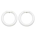2 st FC8T9/CW Cirkulär Fluorescerande Lampa,