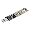 Pikkukuva 2 / 4: JMS583 M.2 NVME - USB3.0 Mobiili Riser-kortti PCI E (KEY M) M.2 NVME SSD Laajennuskortille YEMMA