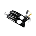 Miniatyrbilde 1 av 5: Frontlykter LED-kjørelys Grill Tåkelysramme Bil For A4 B6 2001-2005 8e0807681