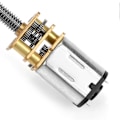 Pikkukuva 4 / 4: DC 6/12V N20 Vaihteisto Reduktiomoottori Pitkällä Ulostuloakselilla M4 x 100mm (6V 30RPM)