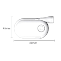 Miniatyrbillede 5 af 5: Mini Foldbar Boglampe Øjenbeskyttelse Lys Clip-on 360 Flip Studielampe Genopladelig Usb Rejse Soveværelse Læselampe