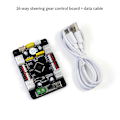 Miniatyrbild 2 av 5: 16-Kanal Styrväxel Kontrollmodul PWM Styrväxel Kontroller Robot Mekanisk Arm Drivrutin Pr