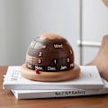 Miniatyrbillede 5 af 5: Rustik Træ Skrivebordskalender | Evigheds Skrivebordskalender | Træ Skrivebordskalender |