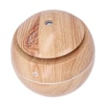 Miniatyrbilde 3 av 5: Soppformet Mini Luftfukter 130ml USB Tåke med Ambient Nattlys Trestrukturdesign