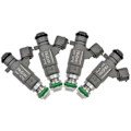 Miniatyrbillede 1 af 5: 4 stk. brændstofinjektordyser til T30 QR25DE 2.5L Z50 VQ35DE 3.5L V6 til FBJC101 16600-AE060