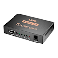 Miniatyrbild 1 av 5: 4K 1X4 Splitter, 1 Port till 4 Skärmar, Dubblering/Spegel, USB-driven Splitter för (Utgångar)