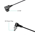 Pikkukuva 2 / 5: D-tap - DC2.1 virtajohto Atomos Video Assists -näytöille Lectrosonicille