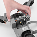 Miniatyrbild 2 av 5: Luftsläppningssystem Kastare Landningsställ För DJI Air 3 Drönare Kastande Bete Leverans Mat