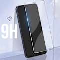 Miniatyrbilde 3 av 5: Xiaomi Redmi 12C Skjermbeskytter i Herdet Glass - 9H Hardhet Transparent