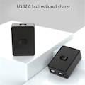 Miniatyrbillede 5 af 5: 2 Port USB Switch Printerdeling Bi-Directionelle Kontakter 2 ind og 1 ud eller 1 ind og 2 ud USB Delings Switch USB2.0