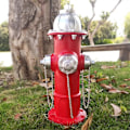 Miniatyrbilde 3 av 5: Falsk Brannhydrant Statue for Hunder å Tisse På, Valpe-Tisse Treningsstatue, Utendørs Brannhydrant Statue