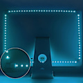 Miniatyrbilde 2 av 5: L-formet hurtigkobling [12 stk] for LED-stripelyskobling
