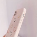 Miniatyrbillede 5 af 5: Kompatibel med iPhone 11 Cover, Smiley Smile Face Sødt Malet Design Blød Flydende Silikone til Kvinder Piger Mode Slank Blød Fleksibel TPU Gummi til i