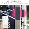Miniatyrbillede 4 af 5: Tuya Wifi Dørsensor Vindue Indgangssensor Sikkerhed Tyverialarm Magnetisk Sensor Alarm Smart Life til APP Fjernbetjening