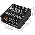 Miniatyrbild 2 av 5: Strömförsörjningskontroller för dörråtkomstsystem Elektriskt lås Intercom Kamerainmatning 110V-240V AC till Utgång 12V DC 4A