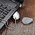 Miniatyrbillede 3 af 3: USB-stik, Premium USB 3.0, Diamant Hjerteform 32GB USB Flash Drive Vandtæt Memory Stick Hukommelseskort Høj Hastighedsoverførsel, Blå-Yvan