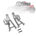 Miniatyrbilde 5 av 5: RC Bil Foran Nedre Svingarm Komponenter for Go 1/14 14209 14210 H14BM RC Bil Oppgraderingsdeler Sølv