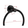 Miniatyrbilde 5 av 5: Håndkleholder for bad, håndklering i rustfritt stål 304, tung håndkleholder