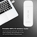 Miniatyrbilde 5 av 5: LTE SIM-kort Data USB-ruter 3G/4G Wifi-ruter Trådløs USB Bilmodem 4G Wifi-pinne Mobil Hots