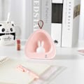 Miniatyrbillede 2 af 3: Sød Natlampe, LED-lys i tegneseriestil, Justerbar Lysstyrke USB Øjenbeskyttende Design Bærbar Størrelse, Ideel til Børneværelse Natbord Soveværelsesindretning,