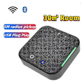 Miniatyrbild 3 av 5: Omnidirektionell Trådlös Videokonferens Högtalartelefon USB Bluetooth Mikrofon för PC L