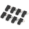 Miniatyrbilde 2 av 4: 40-pakning med vinklede Mini Micro Type B hann-hunn USB2.0-adaptere