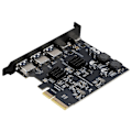 Miniatyrbild 2 av 5: USB3.2 Expansionskort GEN2 10Gbps PCI-E 4X Adapterkort, A