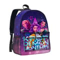Huntrix Kpop Demon Hunter Print Børne Rygsæk, Galaxy Stjernehimmel Skolerygsæk, Stor Kapacitet Studenter Daypack til Drenge Piger A7
