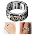Miniatyrbild 4 av 5: Feng Shui Ring Justerbar Pixiu Amulett Lyckoring Mantra Skydd Välståndsring För Kvinnor Män Ringar