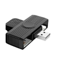 Miniatyrbillede 1 af 5: USB 2.0 Smart Card Reader Bankkort SIM-kortlæsere ID-kortlæser Smart Card Reader til PC Compute