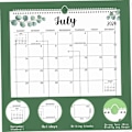 Miniatyrbillede 2 af 5: Kalender 2024-2025, 18 Måneder Juli 2024 - Dec 2025 Vægkalender med Tom Plads Spiralindbinding