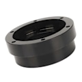 Miniatyrbild 5 av 5: 70mm Rattstyre Adapterplatta Legering Nav Adapterplatta för Logitech för Momo för Sparco 13 14 tum PCD Rattar Svart