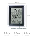 Miniatyrbild 3 av 5: 2x LCD Digital Termometer Hygrometer Inomhus Temperatur Sensor Fuktighet Mätning