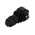 Miniatyrbild 5 av 5: 2 x Elektronisk 4-Axis Joystick Potentiometer Knapp för -D400B- 10K 4D Kontroller med Kabel för Industri