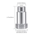 Miniatyrbilde 4 av 5: O2 Sensor Beskyttende Skall Plugg Adapter X 1.5 Sensor Spacer, Sensorforlenger Biltilbehør, 4 stk