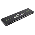 Miniatyrbild 4 av 5: 1 in 10 Out HD Multimedia Interface Splitter Stödjer 4K 30Hz 3D Ljud Video Sync 10-vägs HD Video Splitter 100?240V EU-kontakt