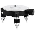 360Adjust Laser Niveau Adapter Roterende Base til Laser Niveau Tripod Connector Drejebase Fin Tu