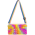 Miniatyrbilde 1 av 5: Pop It Veske Fidget Pop It Bag For Jenter Kvinner Pop It Vesker Pop It Fidget Veske Vesker Leker For Jenter Fidget Veske Cross Body Håndvesker Søt Veske Sensorisk