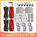 Miniatyrbilde 1 av 5: 34-delers erstatningssett for Roborock Saros 10 / G30 robotstøvsuger, hovedbørste, sidebørste, HEPA-filtre