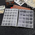 Miniatyrbild 2 av 5: Myntalbum med 100 Sidor för Myntsamlare, 250 Fack för Myntförvaring, Myntsamlingsbok